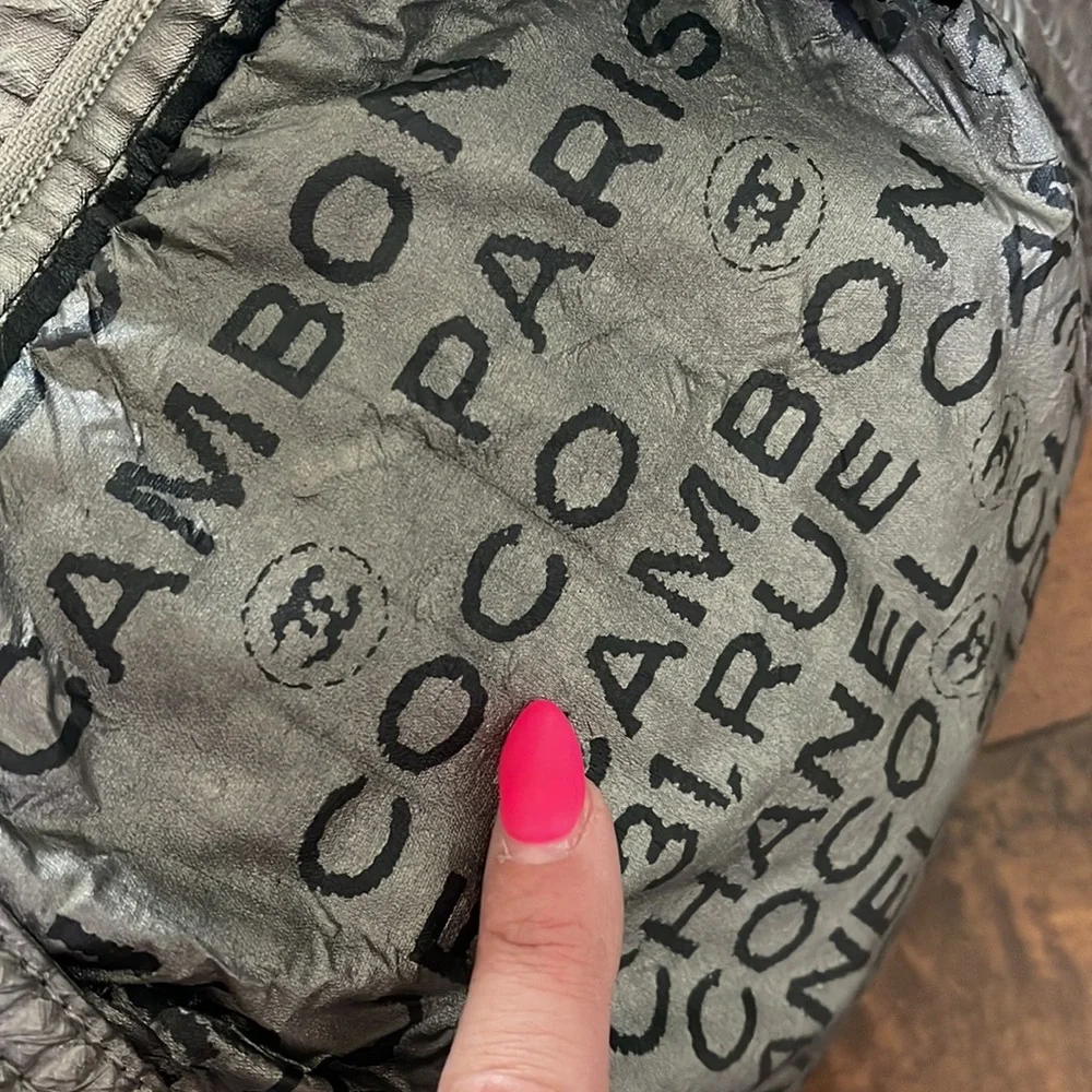 Chanel Rue Cambon 32 Silver Hobo Shoulder Bag         Chanel bag 🔥🔥🔥 - Picture 6 of 12